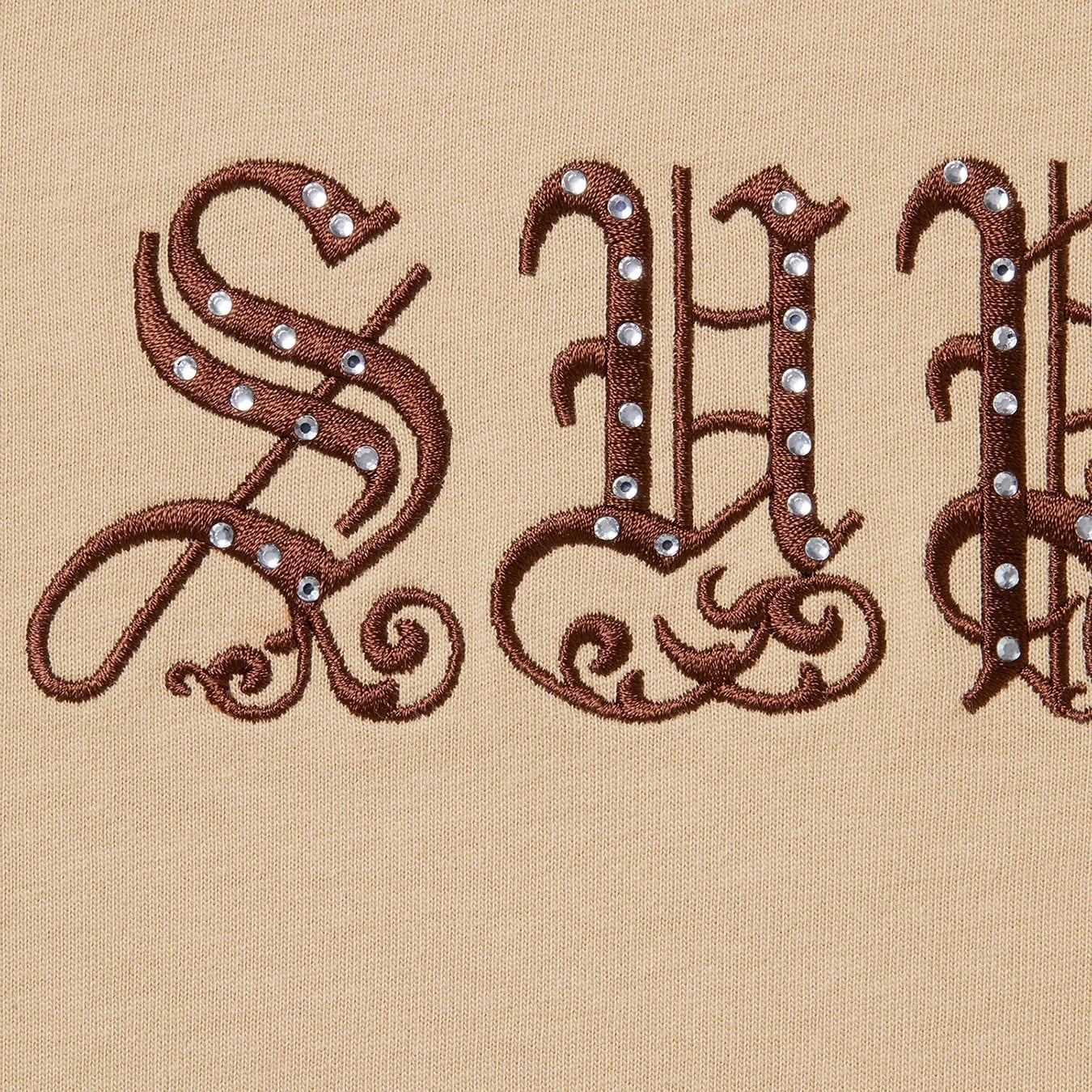 Old English Rhinestone S/S Top view 4